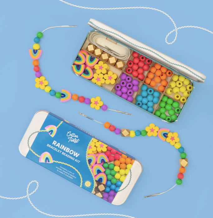Rainbow Bead Bracelet Kit