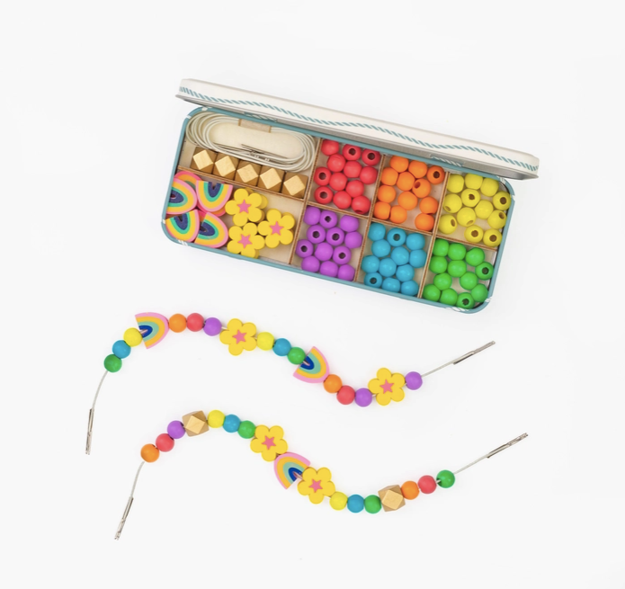Rainbow Bead Bracelet Kit