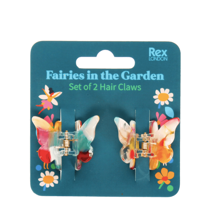 Mini Butterfly Hair Claw Clips - Fairies In The Garden