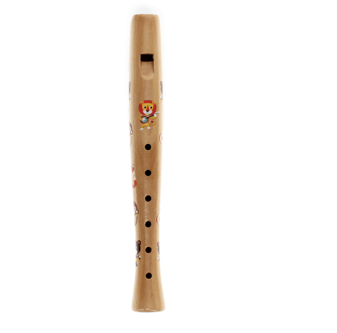 Wooden Recorder Toy - Animal Band