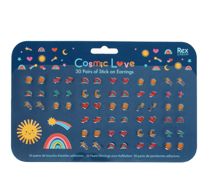 Stick On Earrings - Cosmic Love