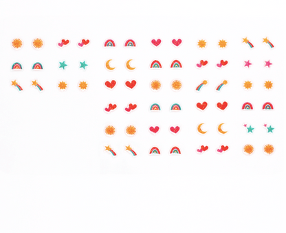Stick On Earrings - Cosmic Love