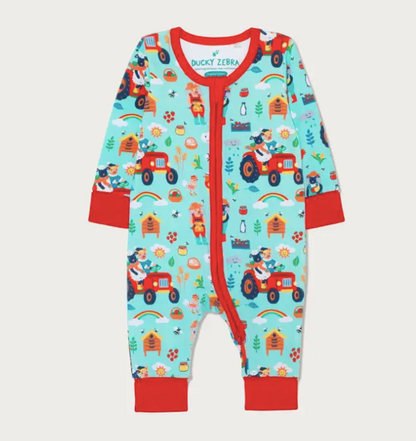 Farmyard Fun Sleepsuit