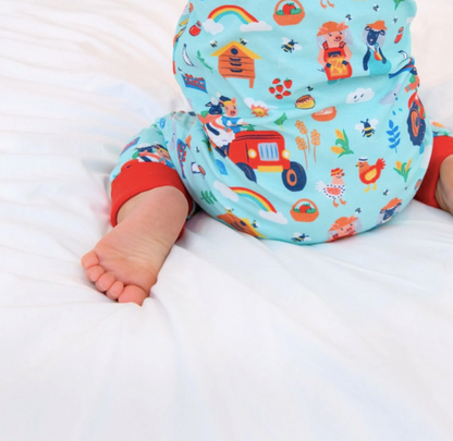 Farmyard Fun Sleepsuit