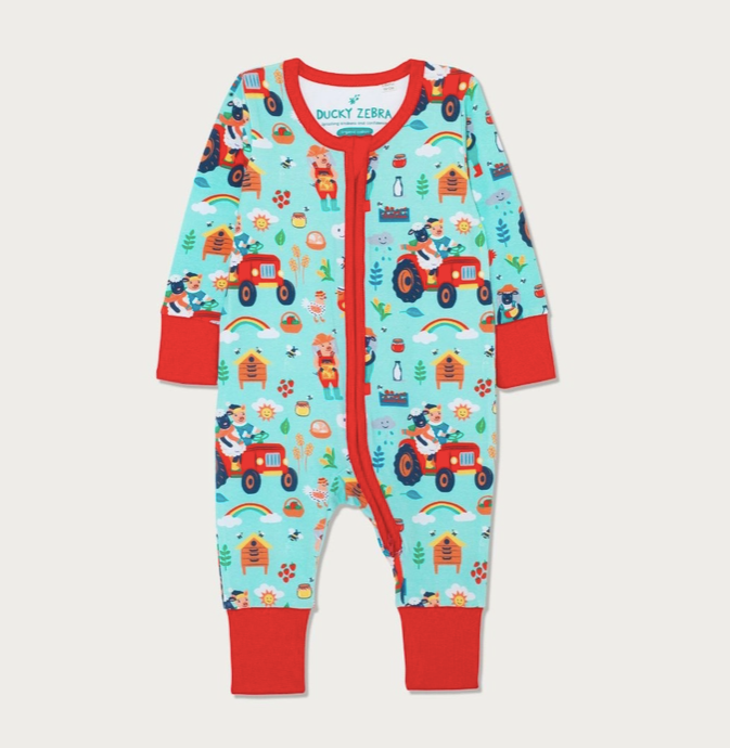 Farmyard Fun Sleepsuit