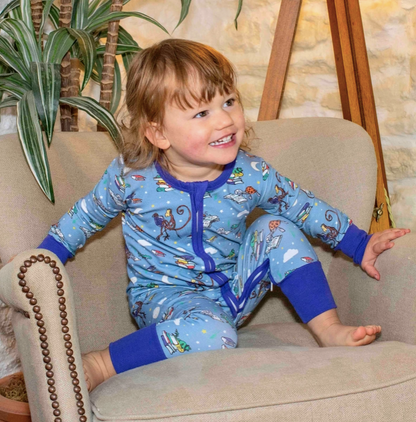 Roald Dahl X Duck Zebra 'Storytime' Sleepsuit