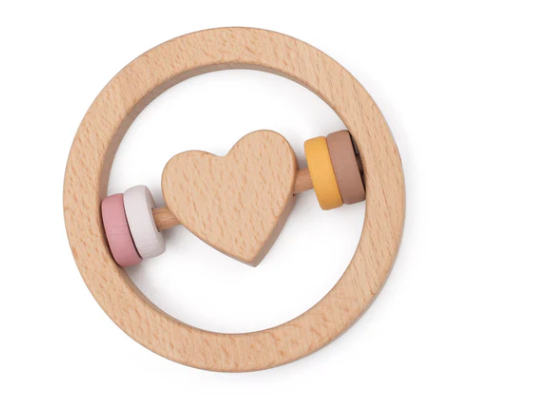 Bunny Heart Rattle