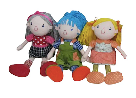 Bright Rag dolls