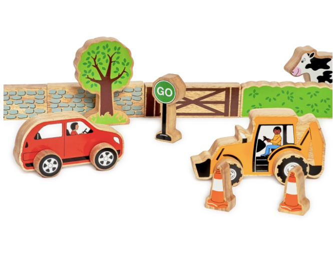 Red Car Push Along