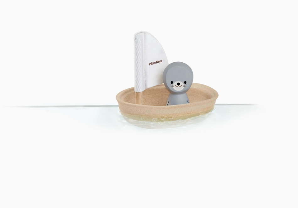 Seal Sailing Boat