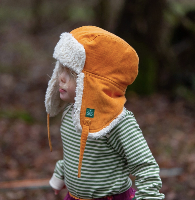 Sunflower Sherpa Fleece Cosy Hat