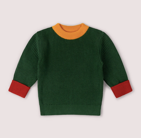 Olive Green Snuggly Jumper