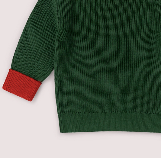 Olive Green Snuggly Jumper