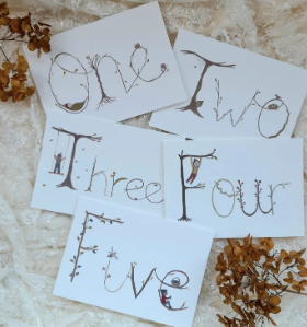 Birthday Cards: Numbers