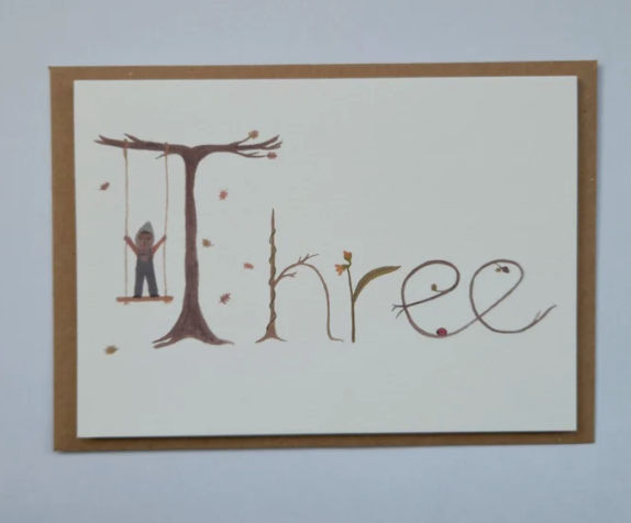 Birthday Cards: Numbers