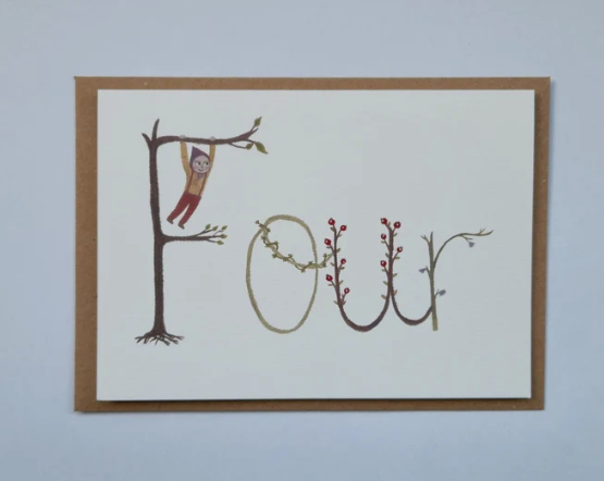 Birthday Cards: Numbers
