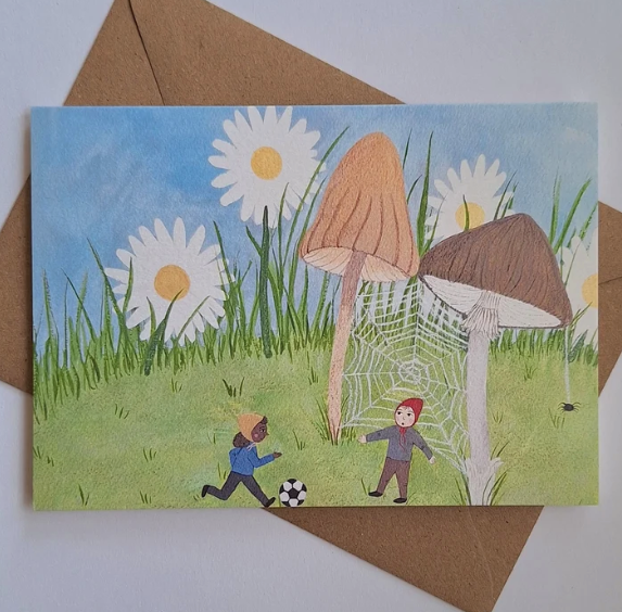 Greetings Card: Football