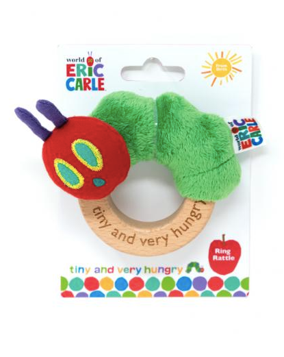 The Very Hungry Caterpillar Ring Rattle