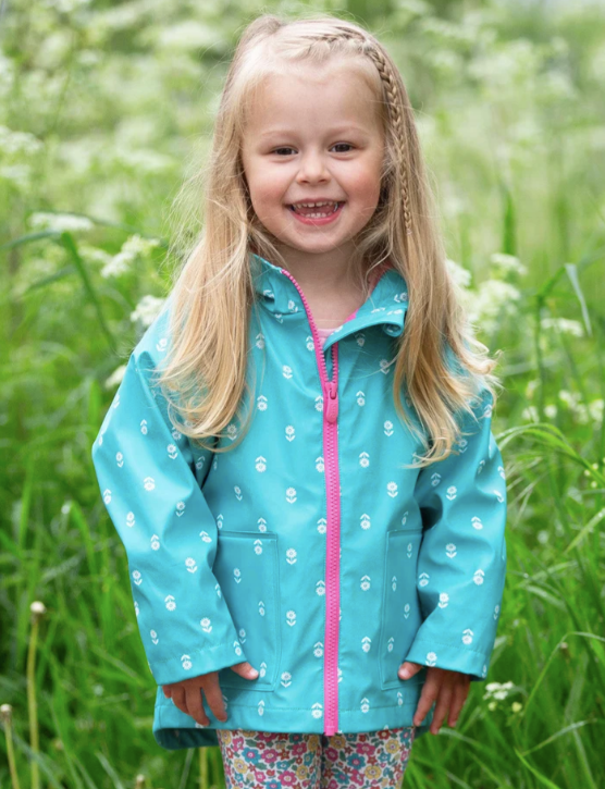 Daisy Dot Splash Coat