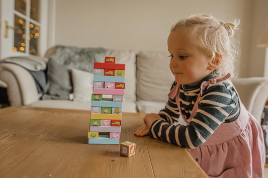 Animals Tumbling Tower