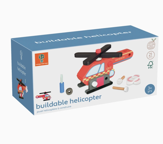Buildable Helicopter