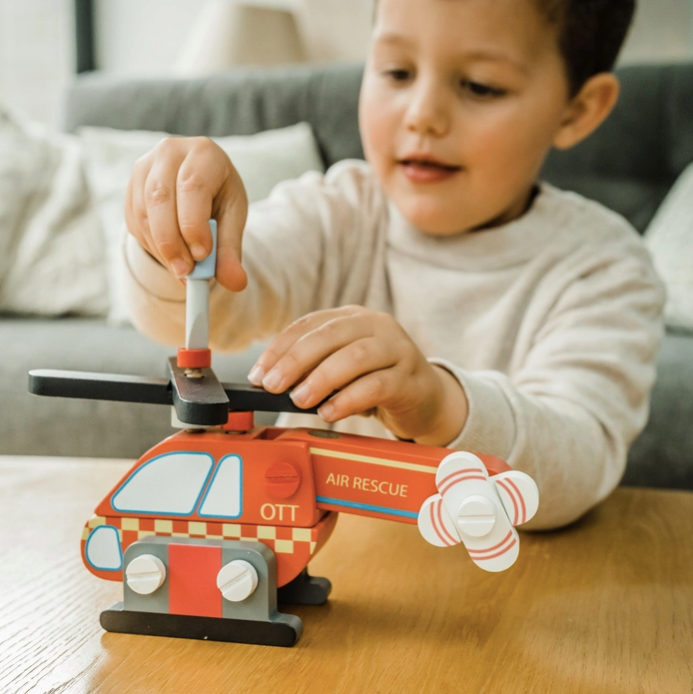 Buildable Helicopter