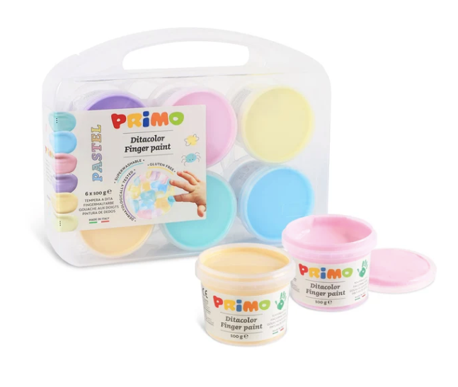 Finger Paints - Pastel Colours