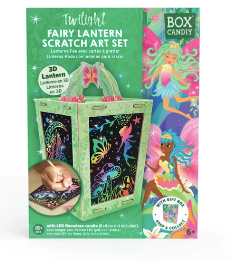 Twilight Fairy Lantern Scratch Art Set