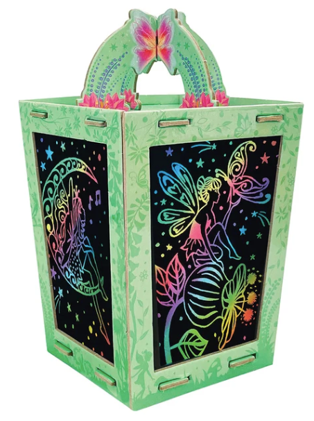Twilight Fairy Lantern Scratch Art Set