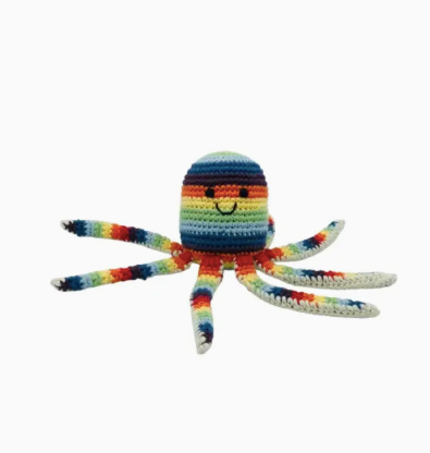 Bright Octopus Rattle