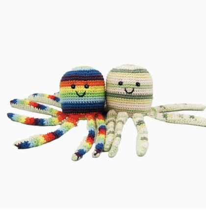Bright Octopus Rattle