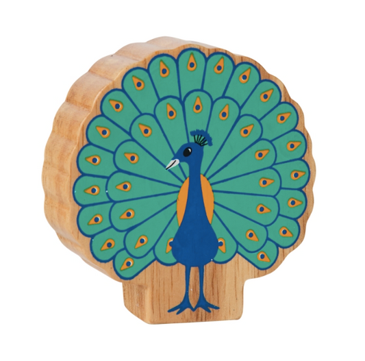 Blue and Green Peacock