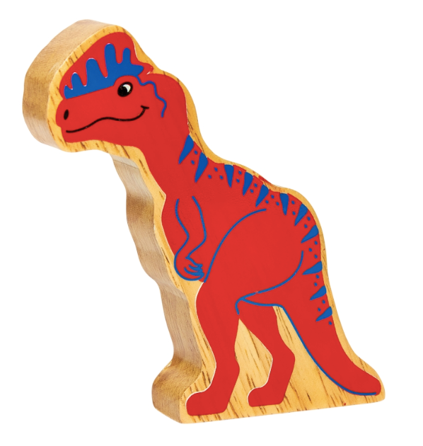 Red Dilophosaurus