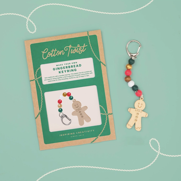 Make Your Own Gingerbread Keyring
