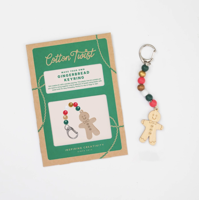 Make Your Own Gingerbread Keyring