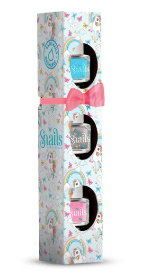 Mini 3 Pack Nail Polish - Rainbow Unicorn