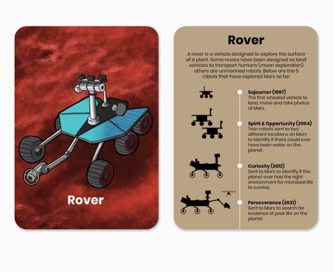 Space Activity Cards