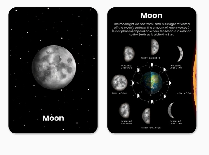 Space Activity Cards