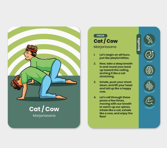 Yoga and Mindfulness Activity Cards