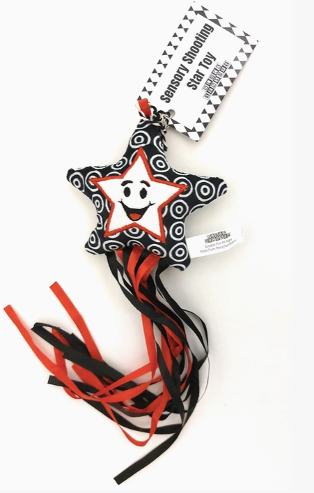 Black and White Sensory Shooting Star