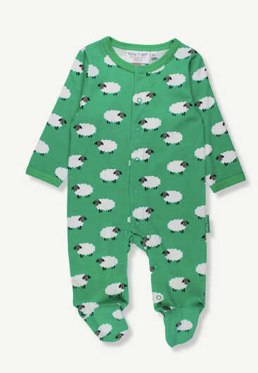 Sheep Print Sleepsuit