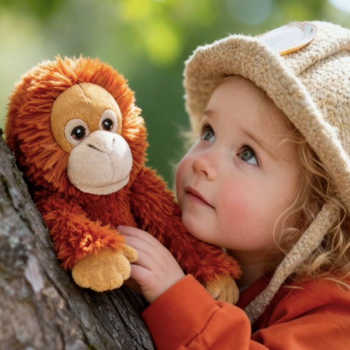 Buddy - Orangutan Teddy