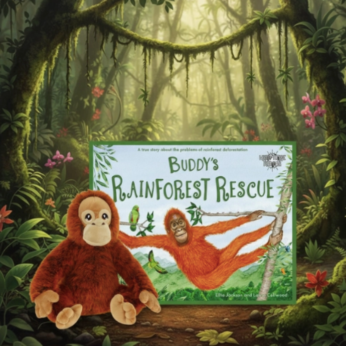 Buddy - Orangutan Teddy