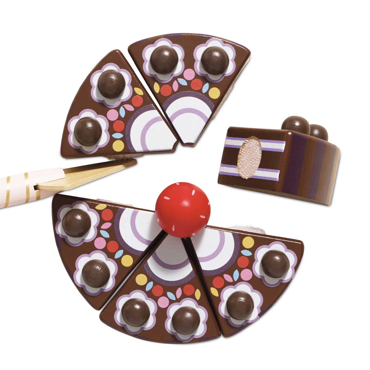 Chocolate Gateau Sliceable Cake