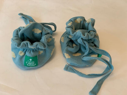 Little Green Radicals Bootees 0-6 months
