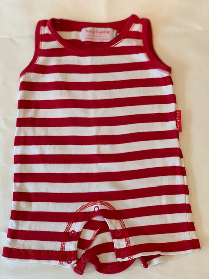 Toby Tiger Shortie Romper 0-6months