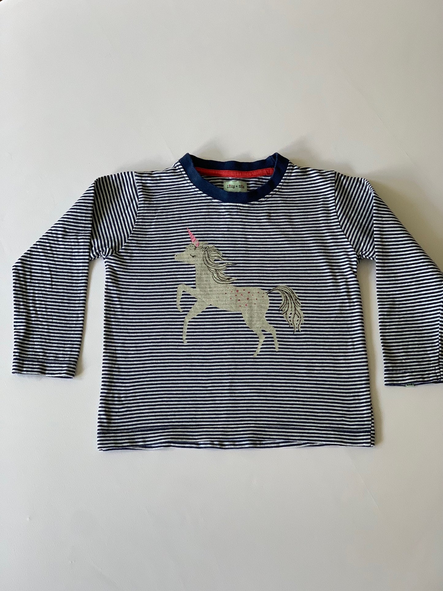 Lilly And Sid Unicorn Long Sleeve T-Shirt 2-3 years