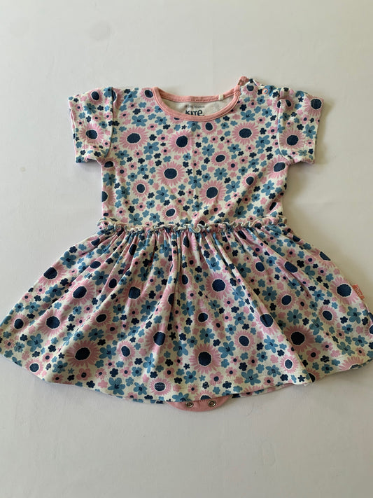 Kite Pink Flower Dress, 12-18 months