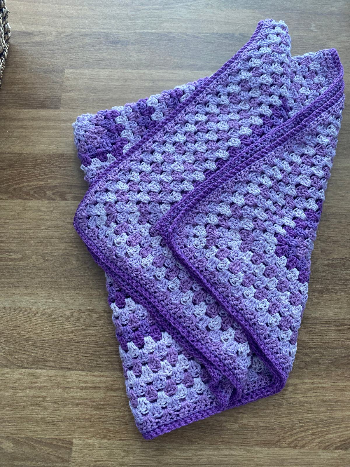 Granny Stitch Crochet Blanket