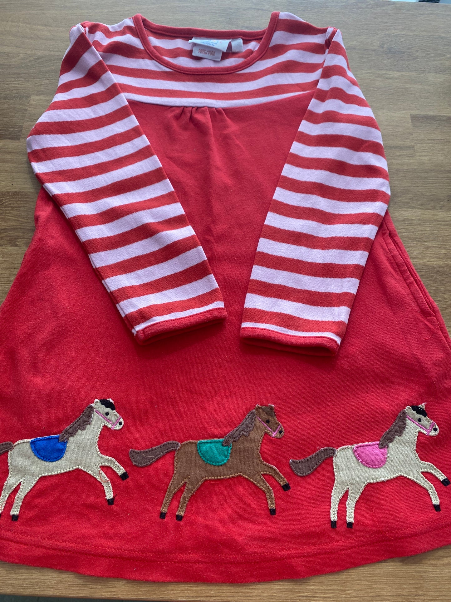 Toby Tiger Pony Dress age 4/5years